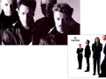 David Bowie et son groupe Tin Machine sur une pochette d'album.