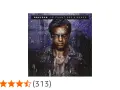 Pochette de l'album "Le Chant des Sirènes" d'Orelsan, avec le rappeur au regard intense, masqué, sous une pluie de paillettes.
