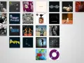 Collection de pochettes d'albums des Arctic Monkeys, incluant "Whatever People Say I Am, That's What I'm Not" et "AM".