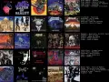 Collection des meilleurs albums de metal : Black Sabbath, Iron Maiden, Megadeth, Slayer, Metallica, et bien d'autres classiques.