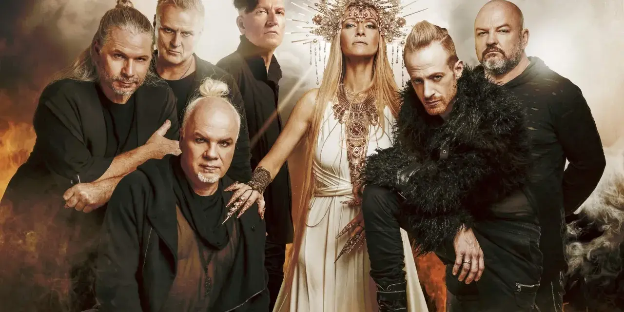 Le groupe de metal In Extremo, avec sa reine et ses guerriers, prêt à prendre le subway to Sally.