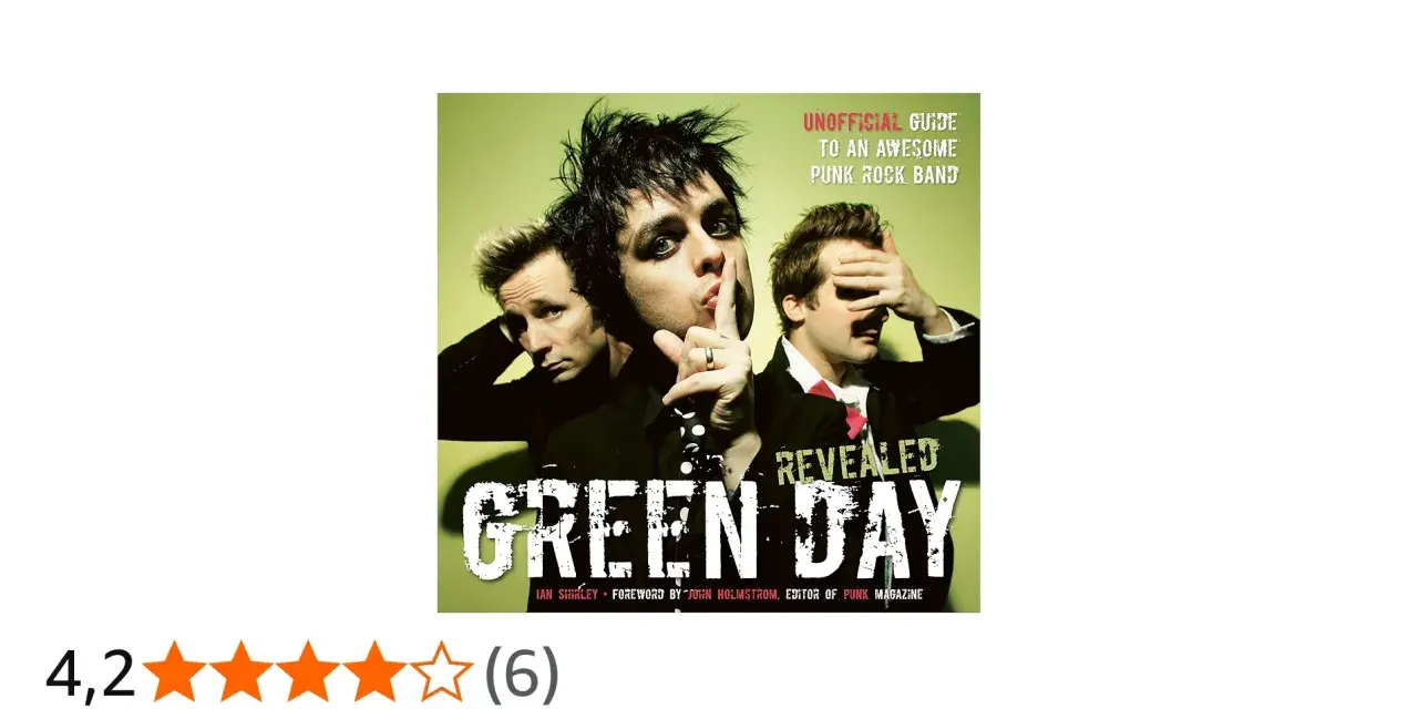 Le groupe punk Green Day, icône des années 90, sur la couverture d'un guide non officiel.
