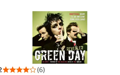 Le groupe punk Green Day, icône des années 90, sur la couverture d'un guide non officiel.