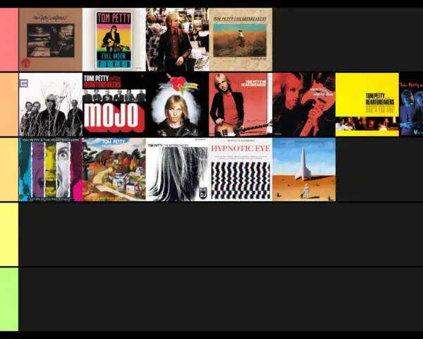 Classement des albums de Tom Petty, de "Full Moon Fever" à "Hypnotic Eye".