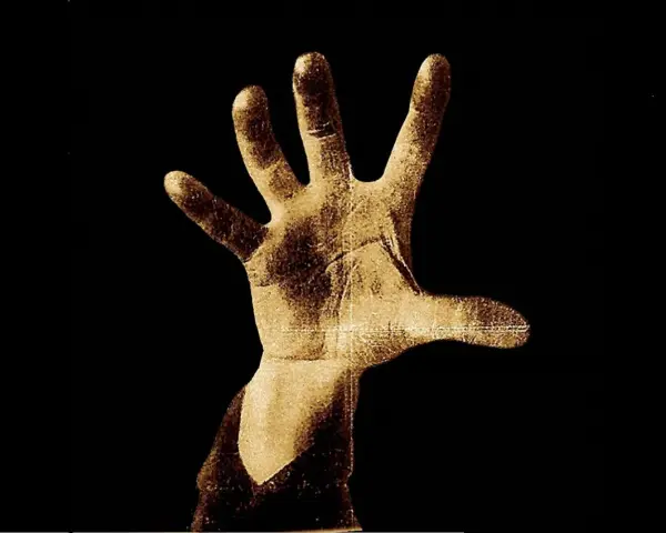 Main de System of a Down, emblème iconique de leur album "Toxicity".