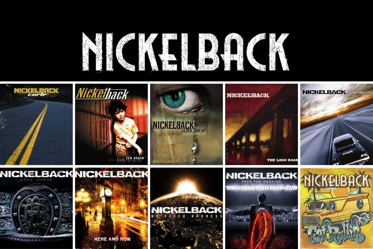 Collection des albums de Nickelback : 